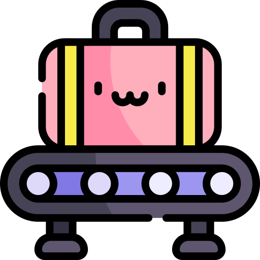 Conveyor Kawaii Lineal color icon