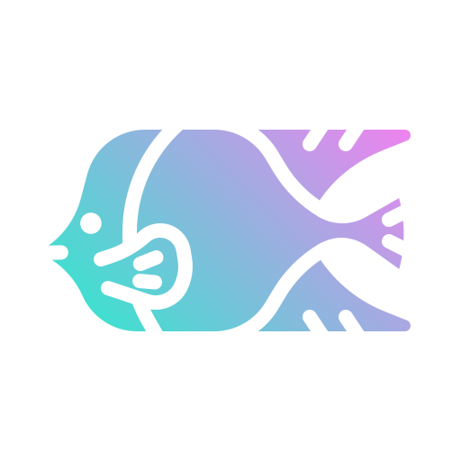 Рыба-ангел Generic Flat Gradient иконка