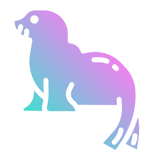 león marino Generic Flat Gradient icono