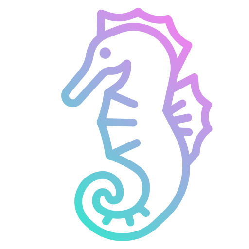 Seahorse photo3idea_studio Gradient icon