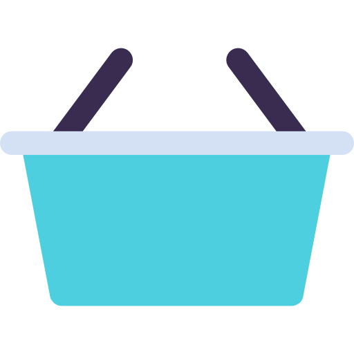 Shopping basket Kiranshastry Flat icon