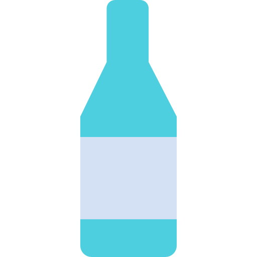 botella de vino Kiranshastry Flat icono