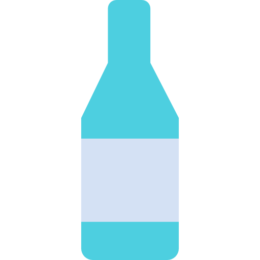 Wine bottle Kiranshastry Flat icon