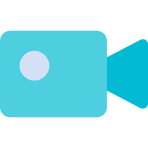videokamera Kiranshastry Flat icon
