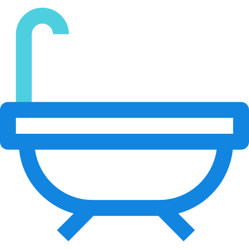 bañera Kiranshastry Lineal Blue icono