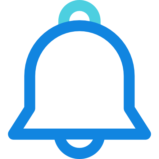 dzwonek Kiranshastry Lineal Blue ikona