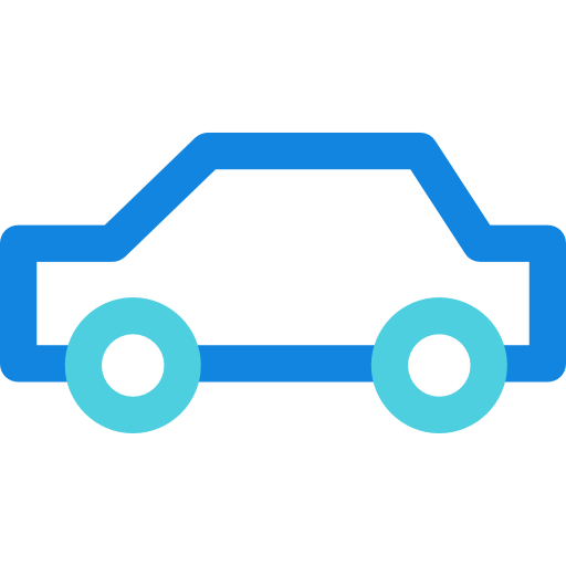 samochód Kiranshastry Lineal Blue ikona