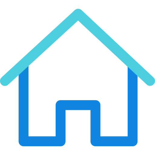 casa Kiranshastry Lineal Blue Ícone