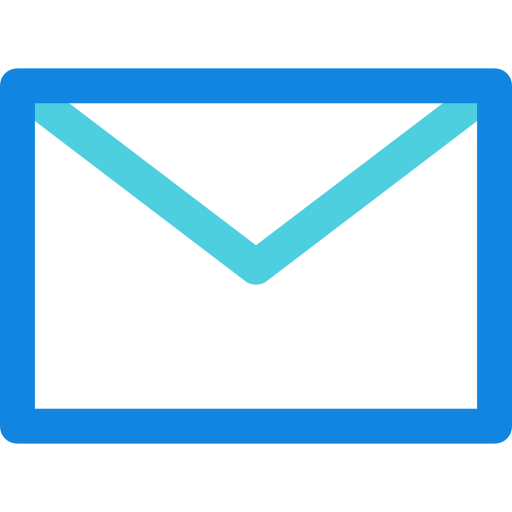correo electrónico Kiranshastry Lineal Blue icono