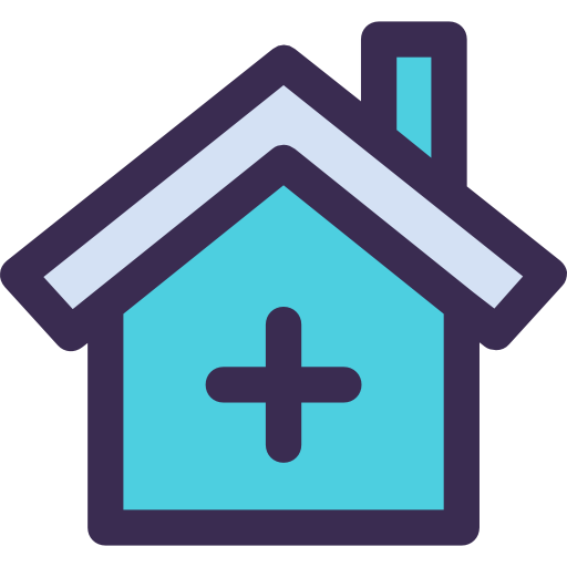 집 Kiranshastry Lineal Color Blue icon