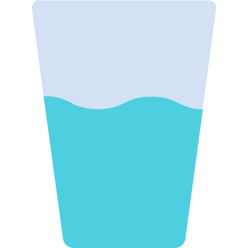 Стакан воды Kiranshastry Flat иконка