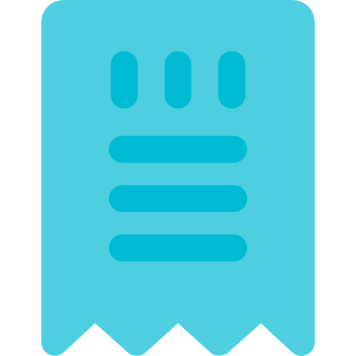 Invoice Kiranshastry Flat icon