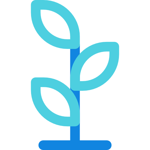 wzrost Kiranshastry Lineal Blue ikona