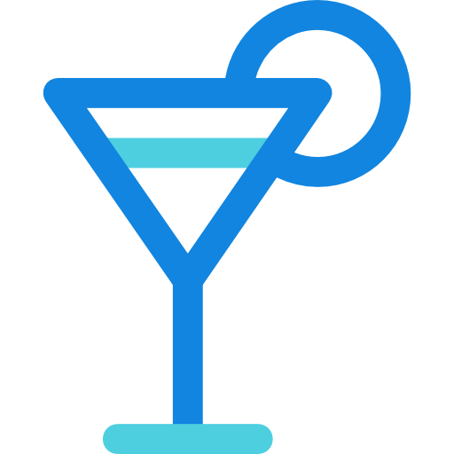 cóctel Kiranshastry Lineal Blue icono