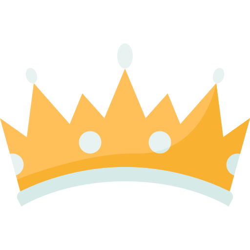 Crown Amethys Design Flat icon