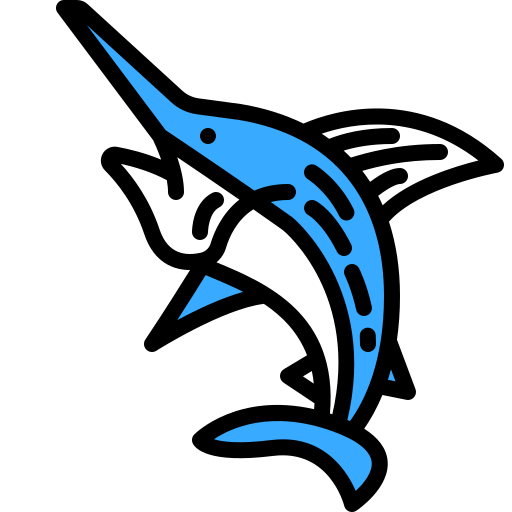 zwaardvis Generic Fill & Lineal icoon