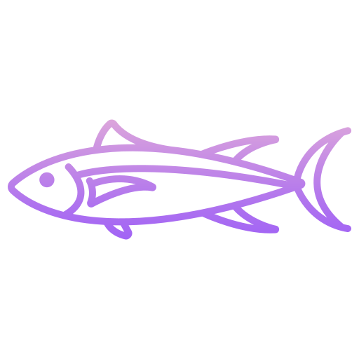 pescado Icongeek26 Outline Gradient icono