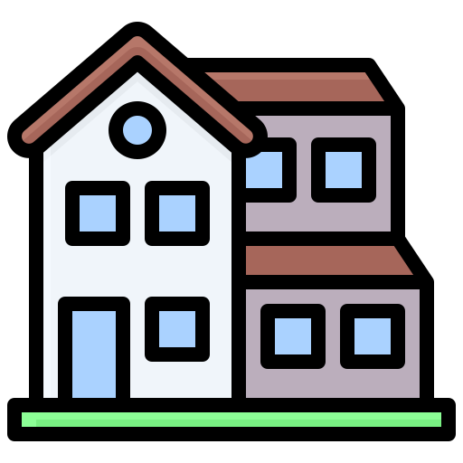 Дом Generic Outline Color иконка