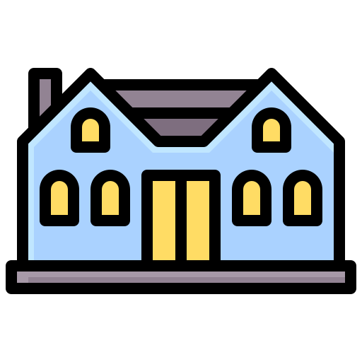 House Generic Outline Color icon