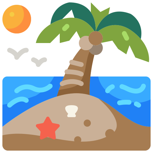 eiland Generic Flat icoon