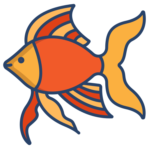 pesce d'oro Icongeek26 Linear Colour icona