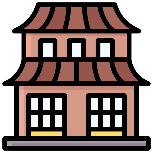 House Generic Outline Color icon