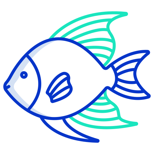 魚 Icongeek26 Outline Colour icon
