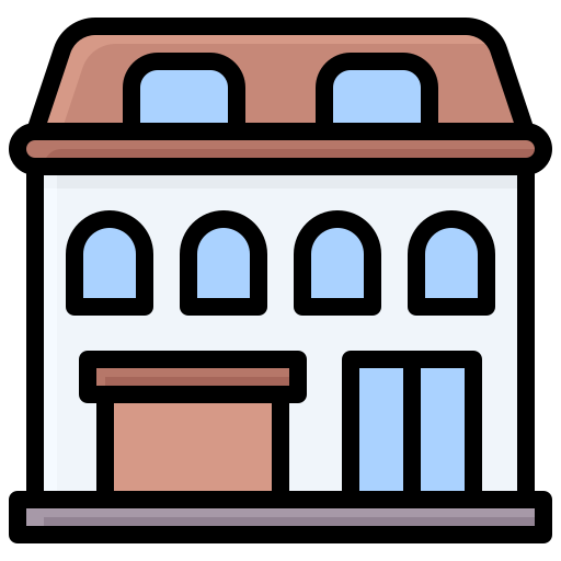 House Generic Outline Color icon