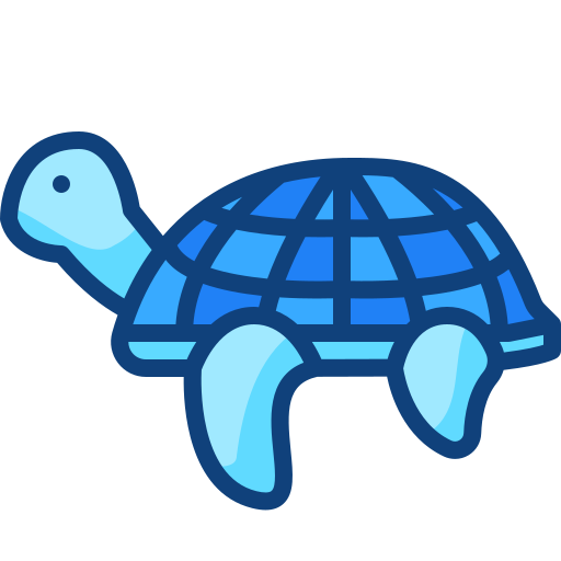 ウミガメ Generic Outline Color icon