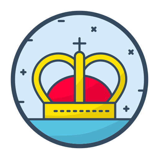 corona Generic Outline Color icona
