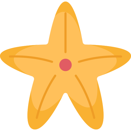 stella marina Amethys Design Flat icona