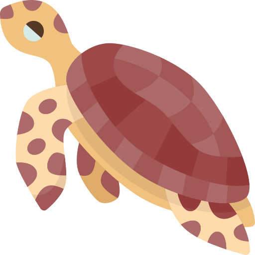 Turtle Amethys Design Flat icon
