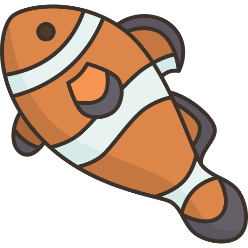 clownfisch Amethys Design Lineal Color icon