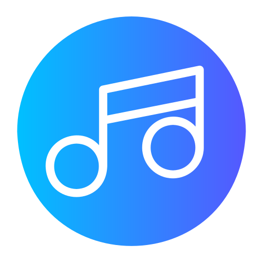 musik Generic Flat Gradient icon