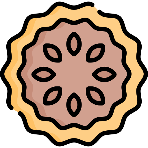 Pecan pie Special Lineal color icon
