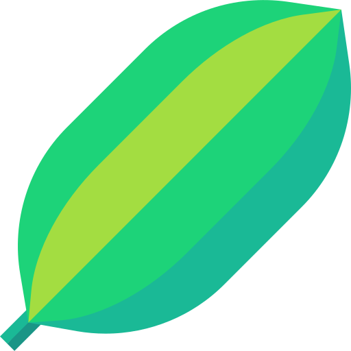 Тропические листья Basic Straight Flat иконка