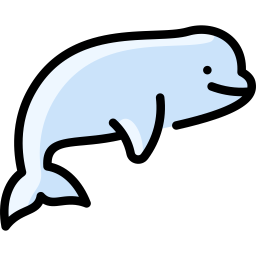 beluga Vitaliy Gorbachev Lineal Color icoon