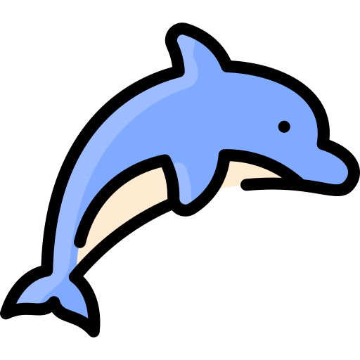 delfino Vitaliy Gorbachev Lineal Color icona