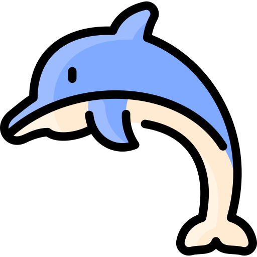 Dolphin Vitaliy Gorbachev Lineal Color icon