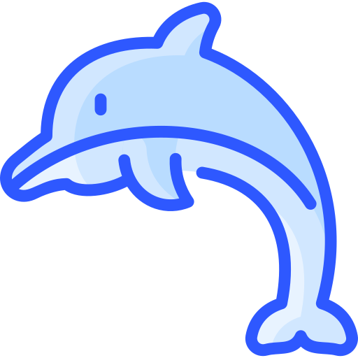 Дельфин Vitaliy Gorbachev Blue иконка