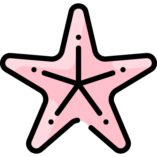 estrelas do mar Vitaliy Gorbachev Lineal Color Ícone