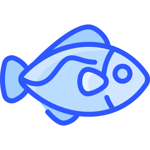 Blue tang fish Vitaliy Gorbachev Blue icon