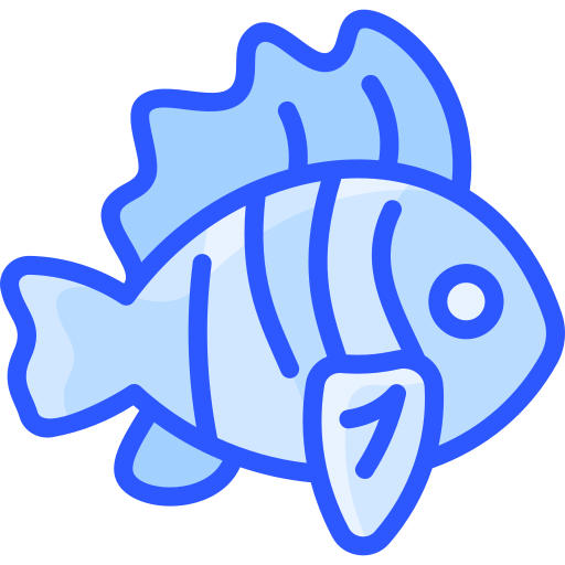 Lion fish Vitaliy Gorbachev Blue icon