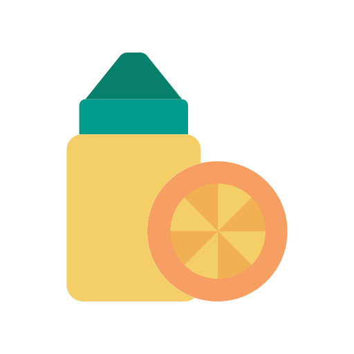 sok pomarańczowy Good Ware Flat ikona