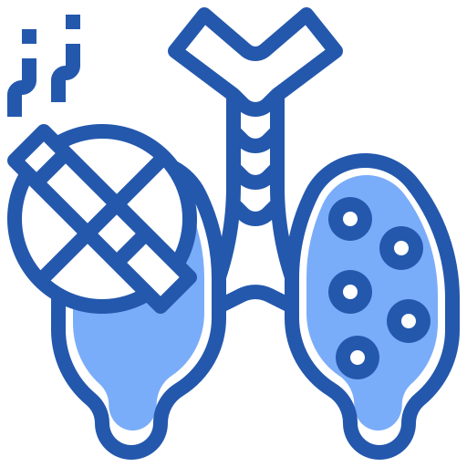 폐암 Generic Blue icon