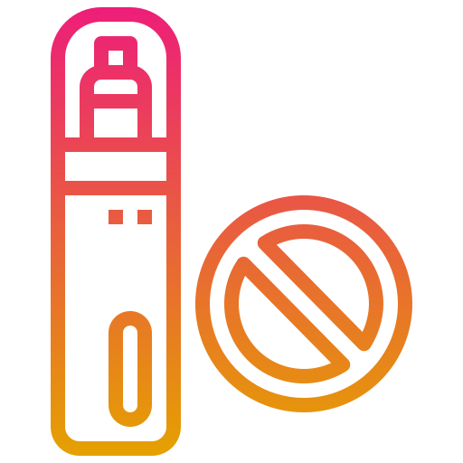 전자 담배 Generic Gradient icon