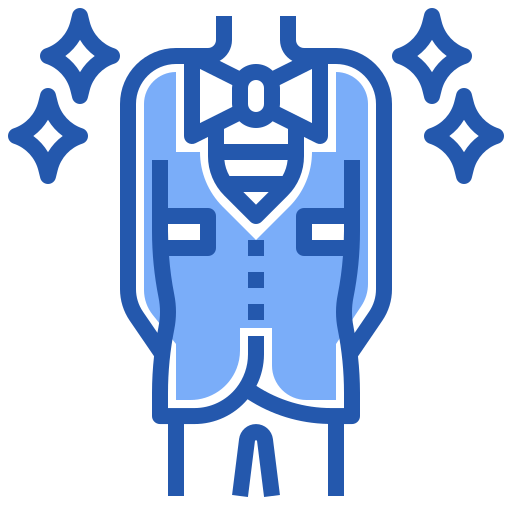 Groom suit Generic Blue icon