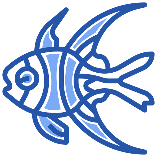 pesce cardinale di banggai Generic Blue icona