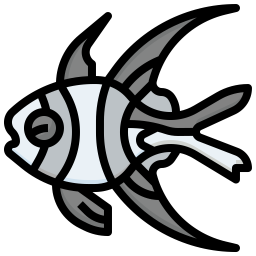 Banggai cardinalfish Generic Outline Color icon