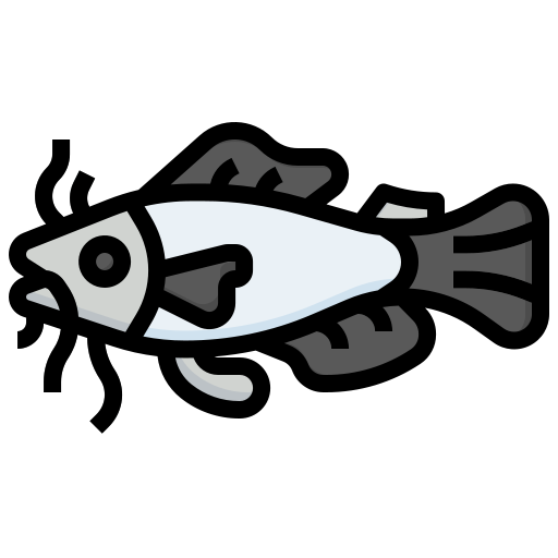 pesce gatto Generic Outline Color icona